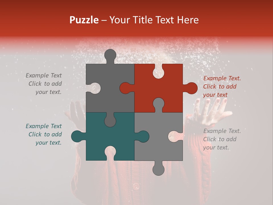 Charming Woman Glamourous PowerPoint Template