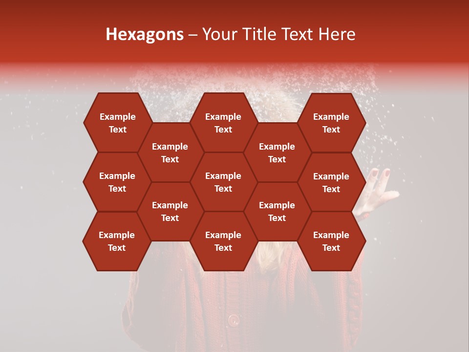 Charming Woman Glamourous PowerPoint Template