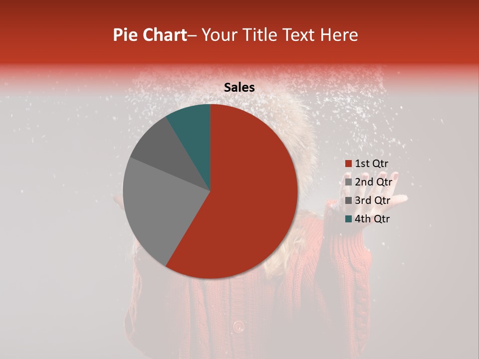 Charming Woman Glamourous PowerPoint Template