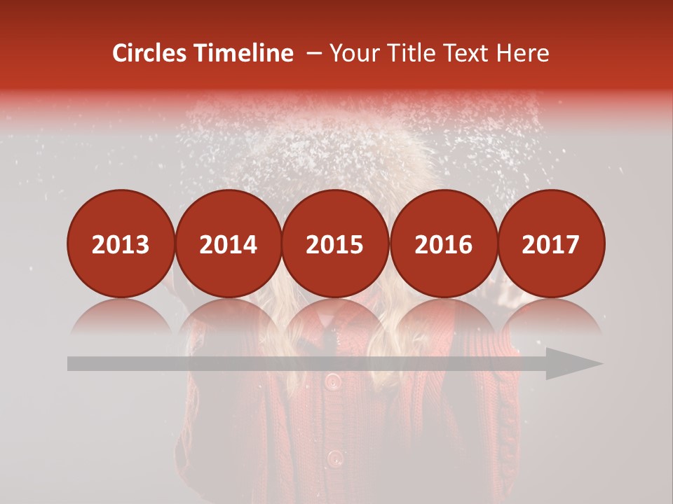 Charming Woman Glamourous PowerPoint Template