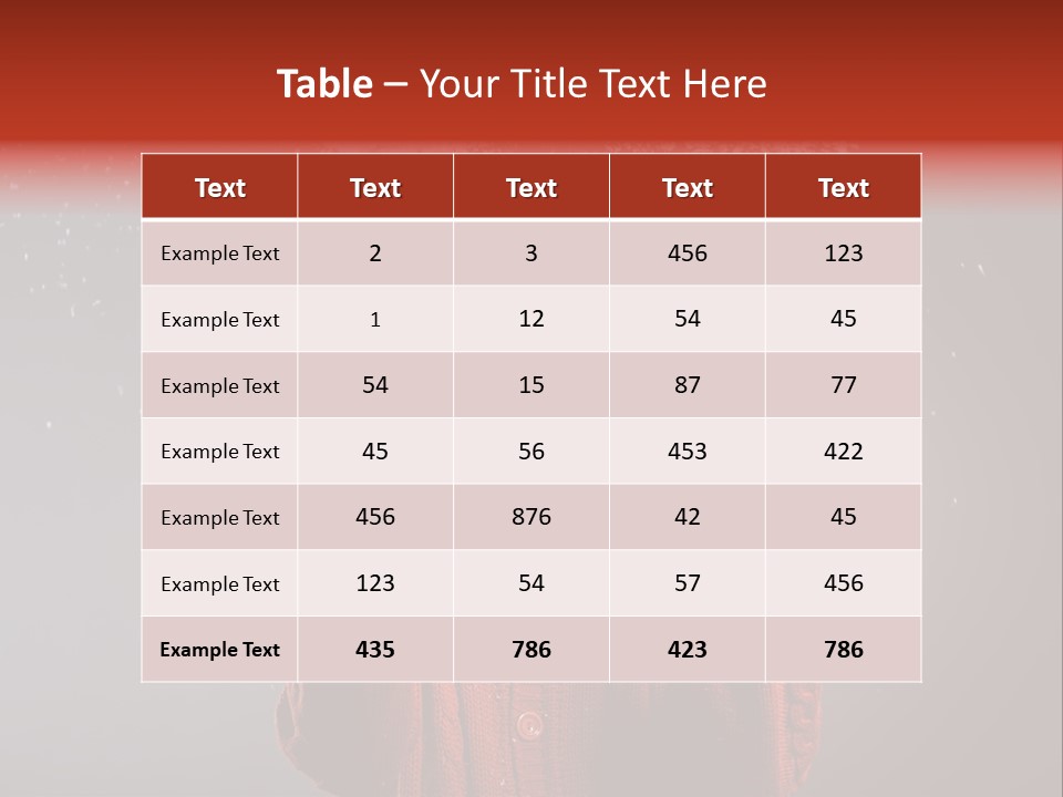 Charming Woman Glamourous PowerPoint Template