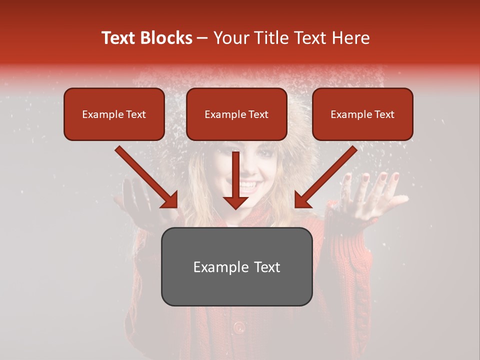 Charming Woman Glamourous PowerPoint Template