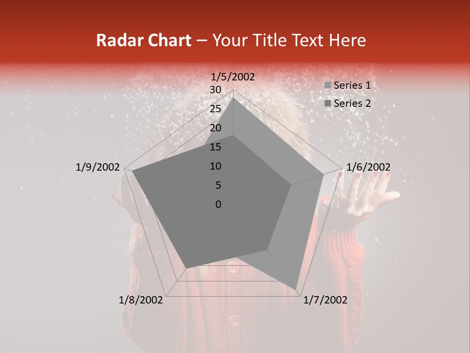 Charming Woman Glamourous PowerPoint Template