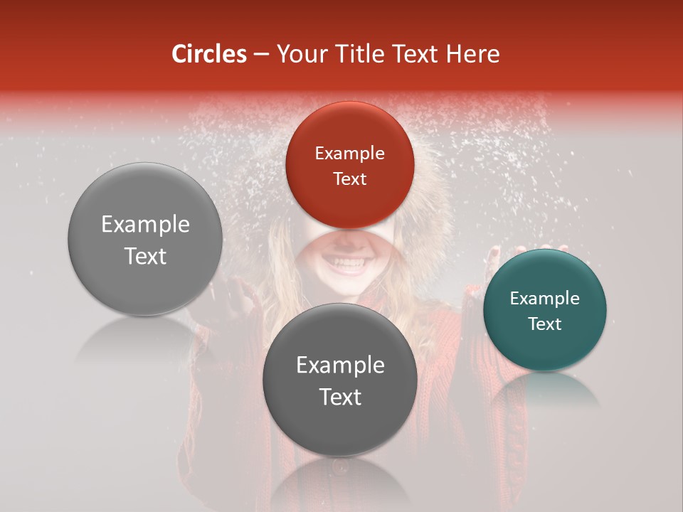 Charming Woman Glamourous PowerPoint Template