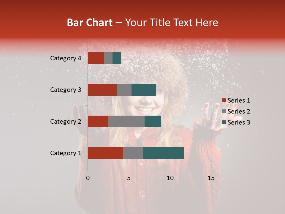 Charming Woman Glamourous PowerPoint Template