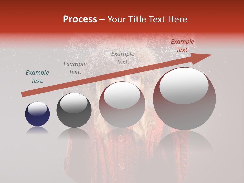 Charming Woman Glamourous PowerPoint Template