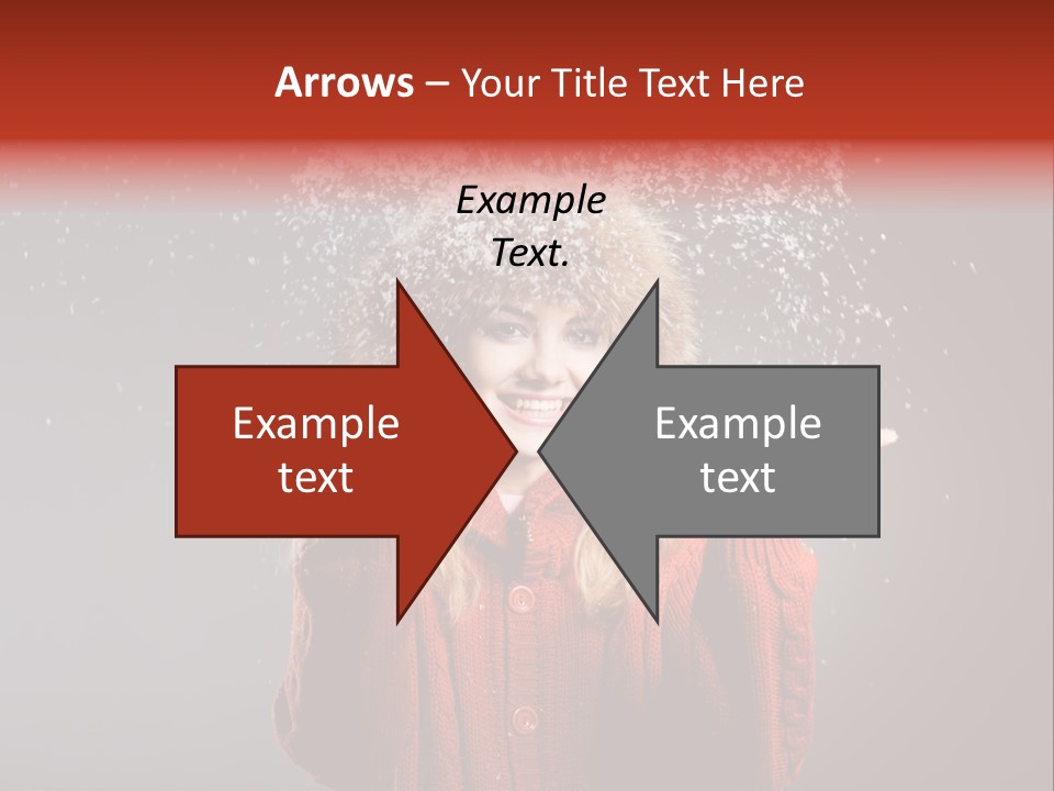 Charming Woman Glamourous PowerPoint Template