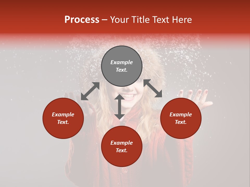 Charming Woman Glamourous PowerPoint Template