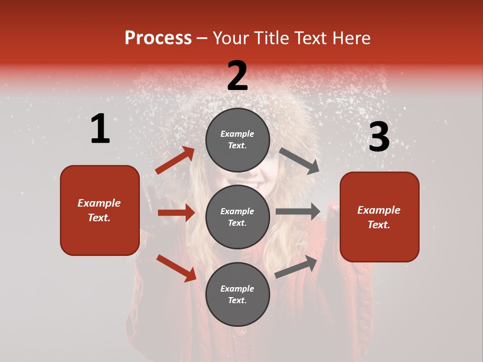 Charming Woman Glamourous PowerPoint Template