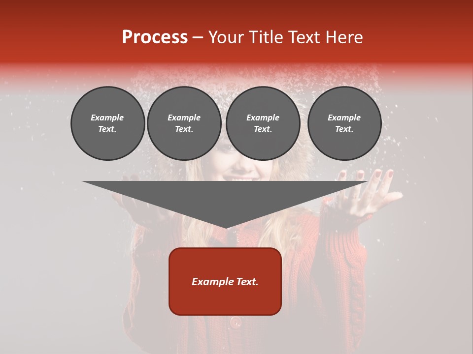 Charming Woman Glamourous PowerPoint Template