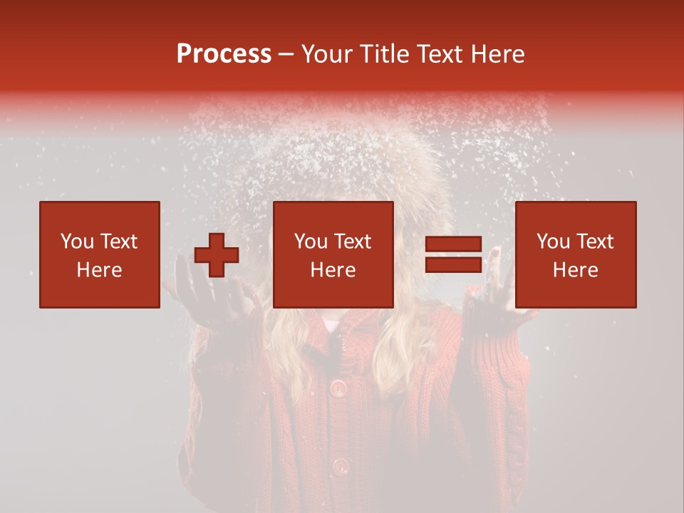 Charming Woman Glamourous PowerPoint Template