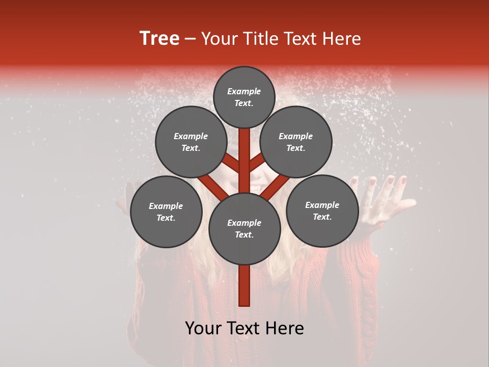 Charming Woman Glamourous PowerPoint Template