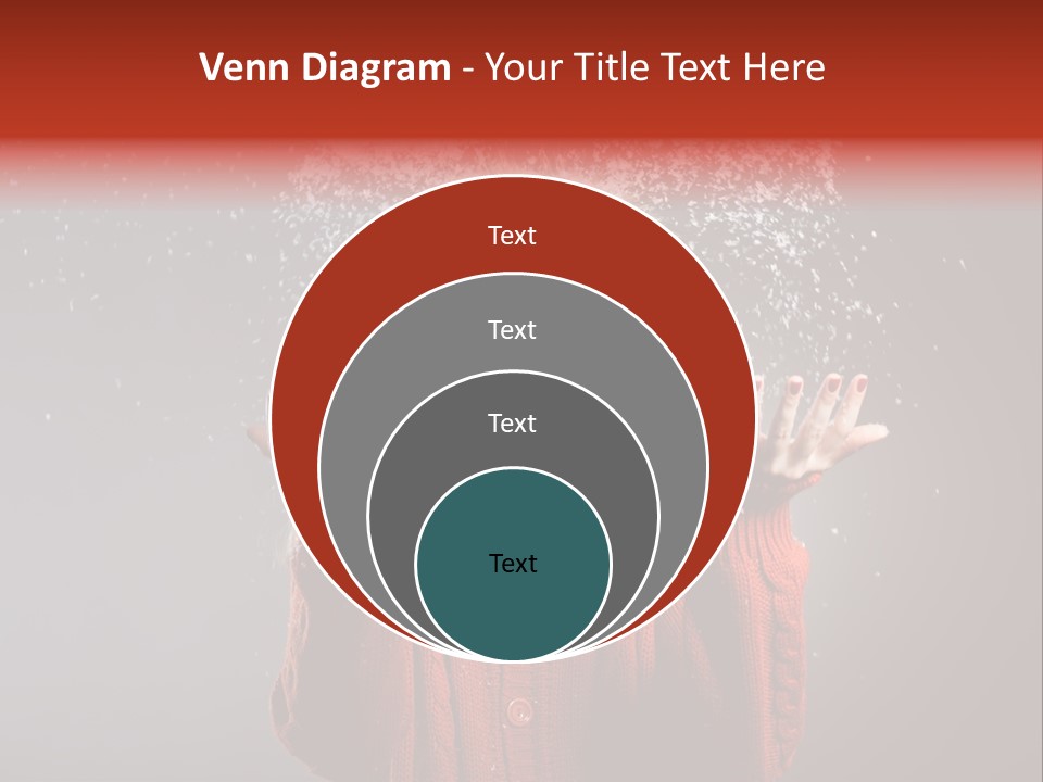 Charming Woman Glamourous PowerPoint Template