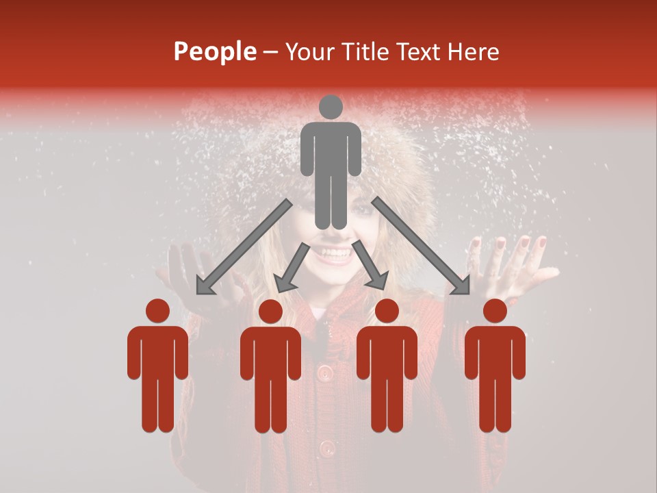 Charming Woman Glamourous PowerPoint Template