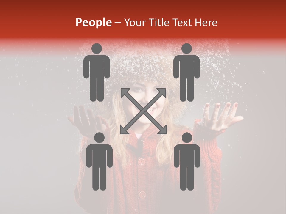 Charming Woman Glamourous PowerPoint Template