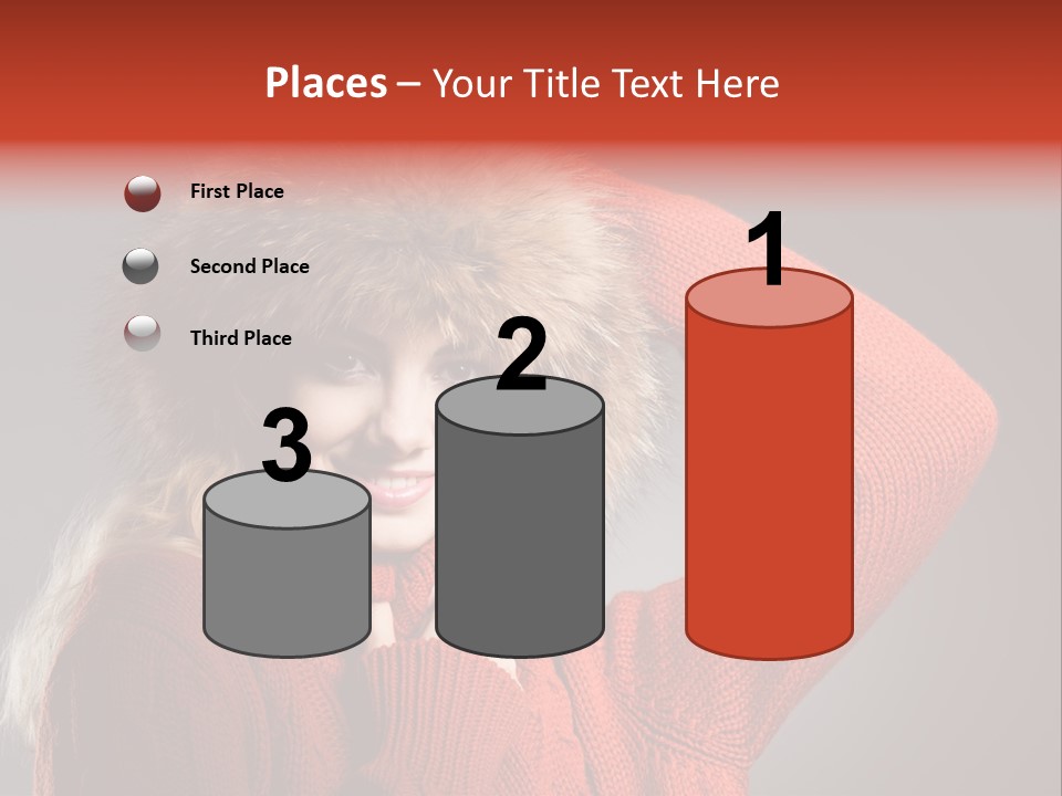 Model  Glad PowerPoint Template