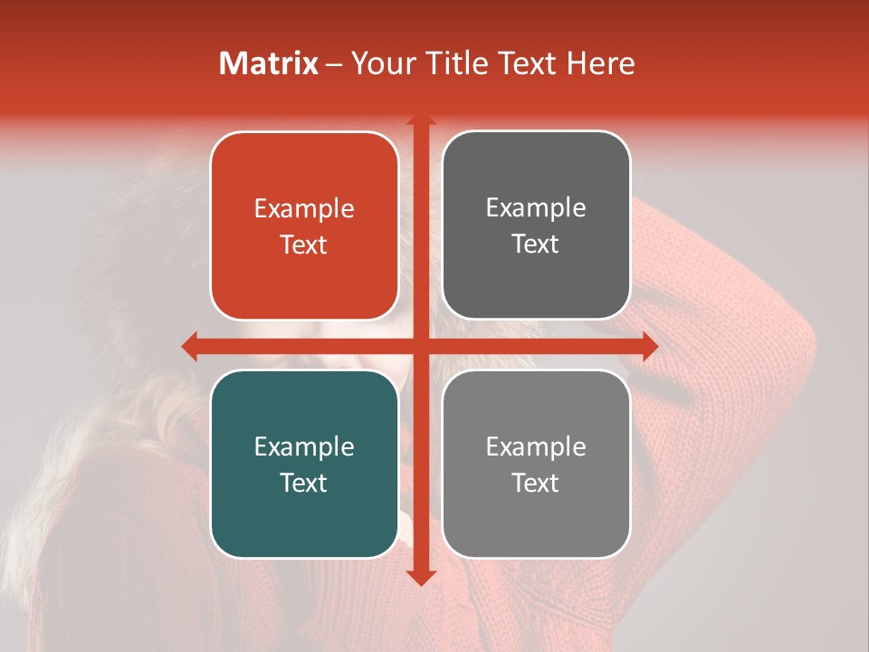 Model  Glad PowerPoint Template