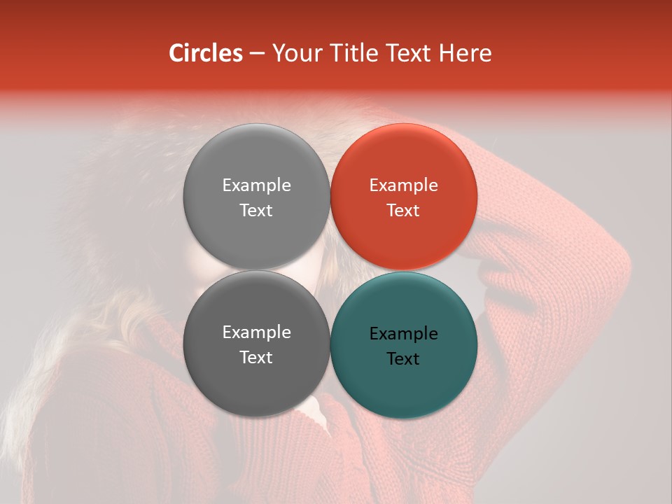 Model  Glad PowerPoint Template