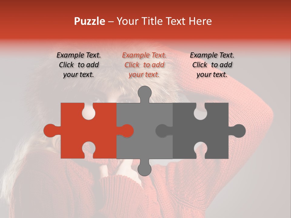 Model  Glad PowerPoint Template