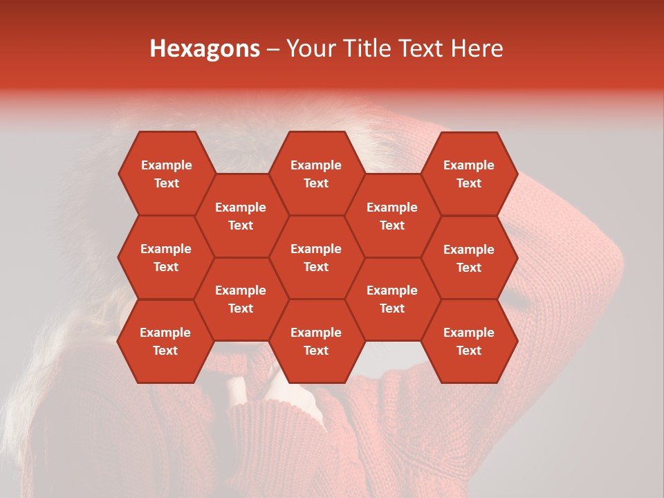 Model  Glad PowerPoint Template