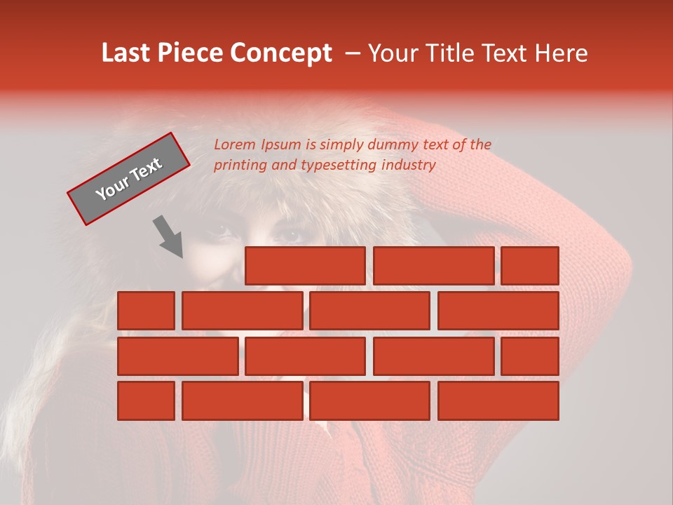 Model  Glad PowerPoint Template