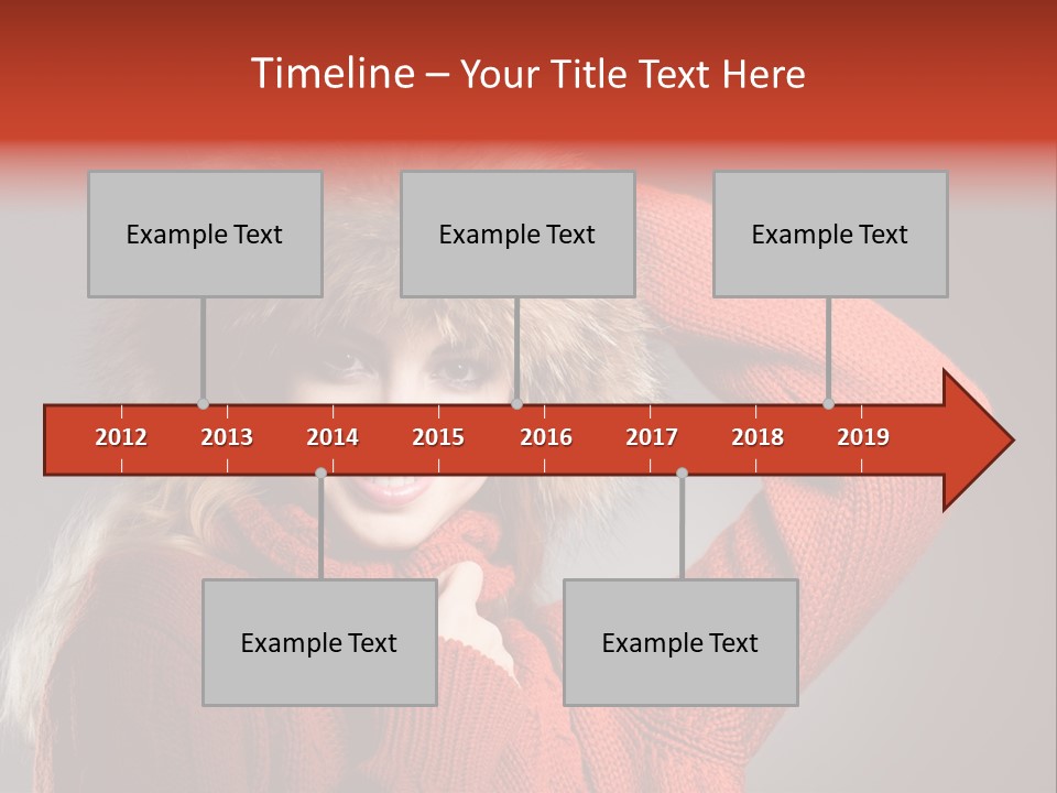 Model  Glad PowerPoint Template