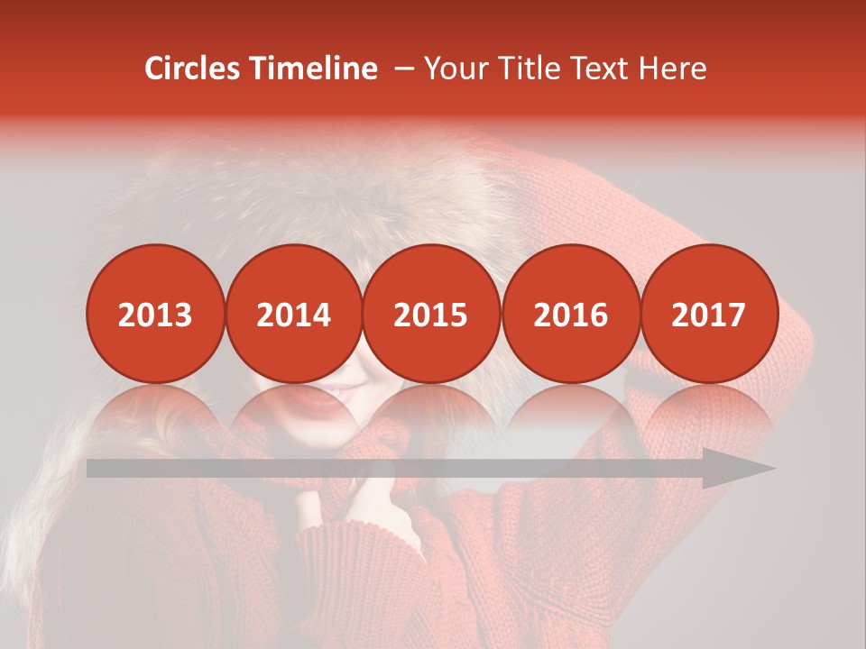 Model  Glad PowerPoint Template