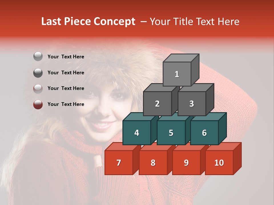 Model  Glad PowerPoint Template