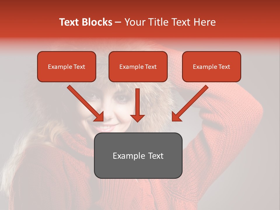 Model  Glad PowerPoint Template