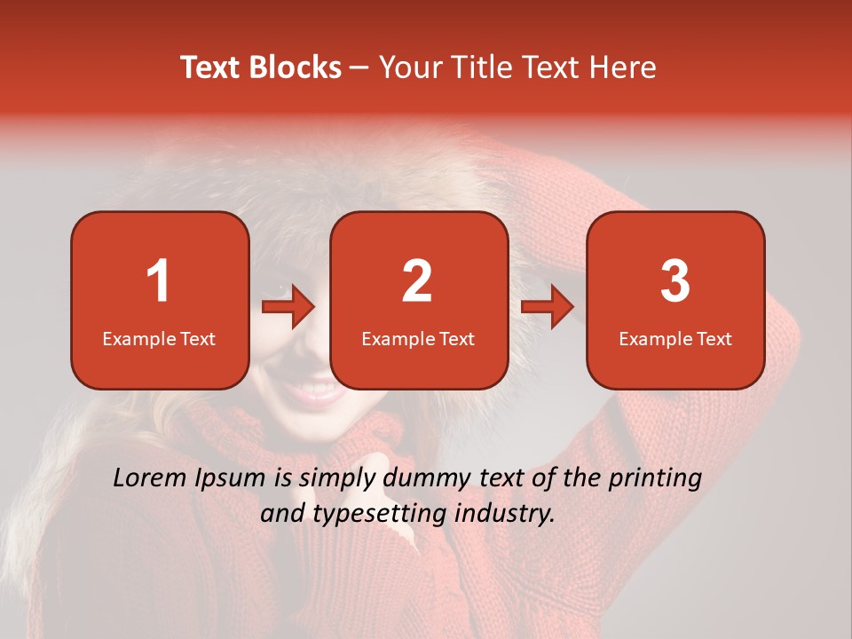 Model  Glad PowerPoint Template