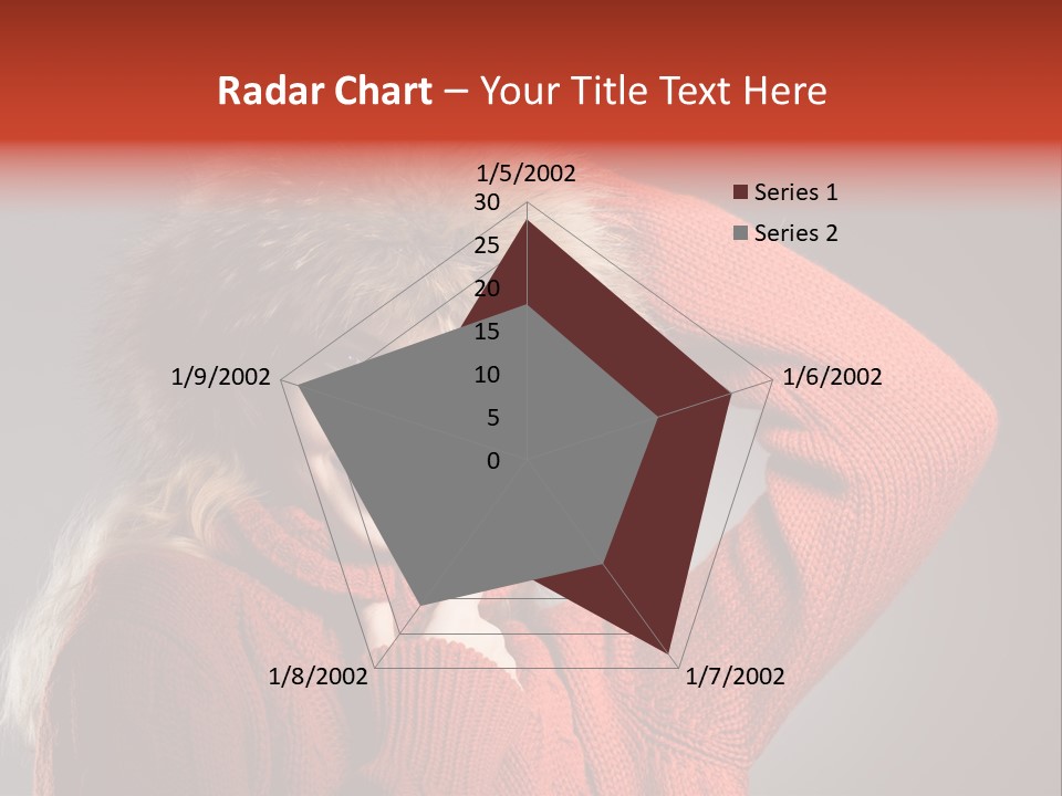 Model  Glad PowerPoint Template