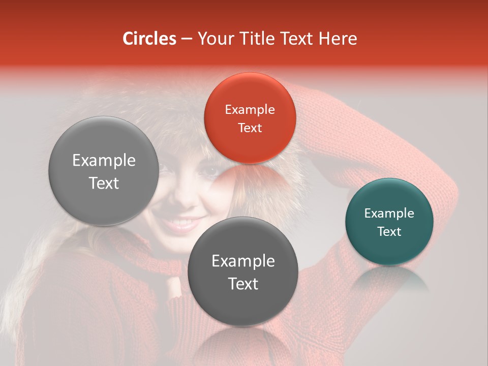 Model  Glad PowerPoint Template