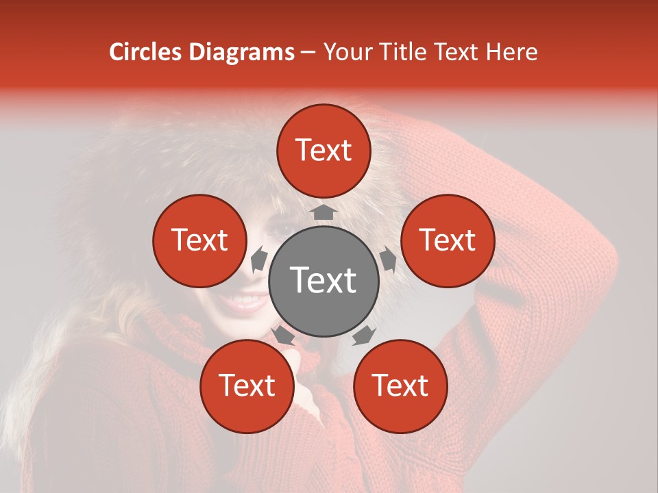 Model  Glad PowerPoint Template