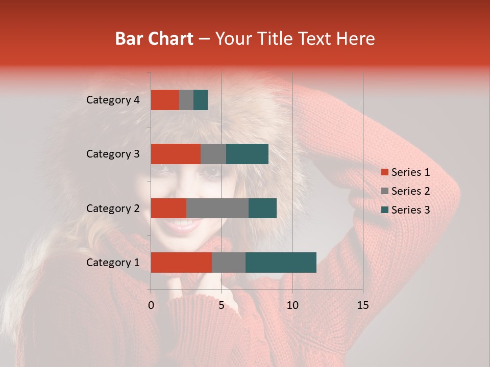 Model  Glad PowerPoint Template