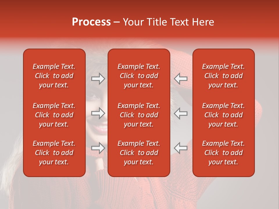 Model  Glad PowerPoint Template