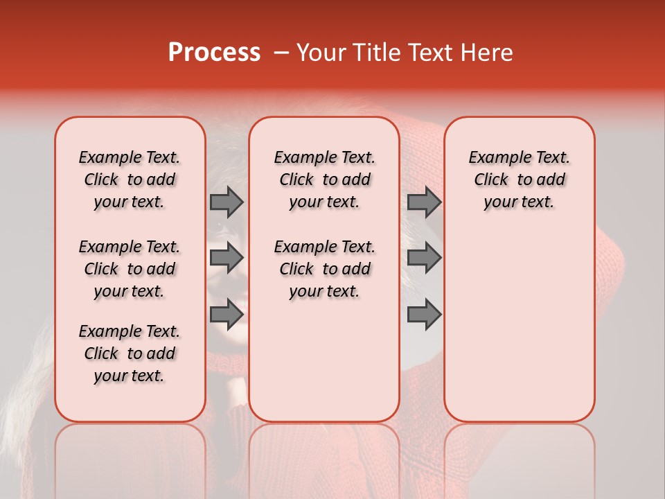 Model  Glad PowerPoint Template