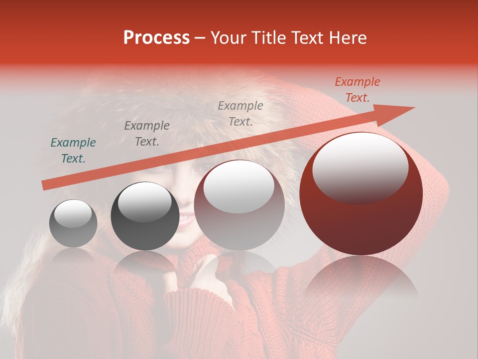 Model  Glad PowerPoint Template