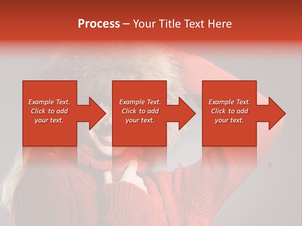 Model  Glad PowerPoint Template