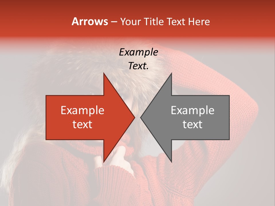 Model  Glad PowerPoint Template