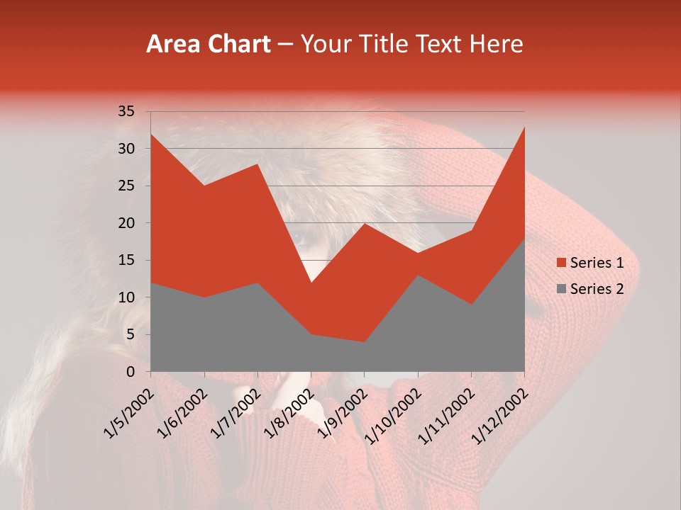 Model  Glad PowerPoint Template