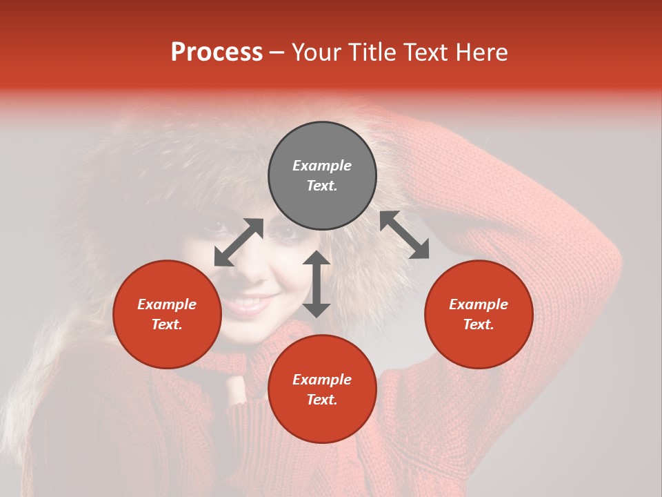 Model  Glad PowerPoint Template