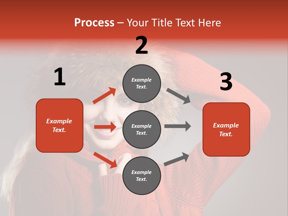 Model  Glad PowerPoint Template