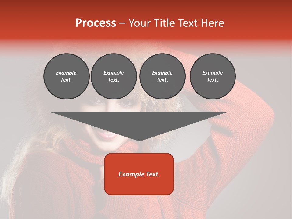 Model  Glad PowerPoint Template
