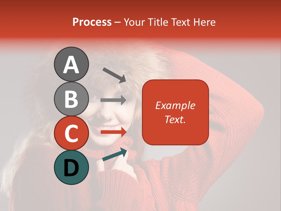 Model  Glad PowerPoint Template