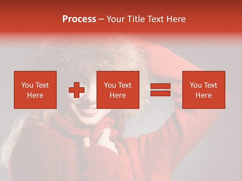 Model  Glad PowerPoint Template