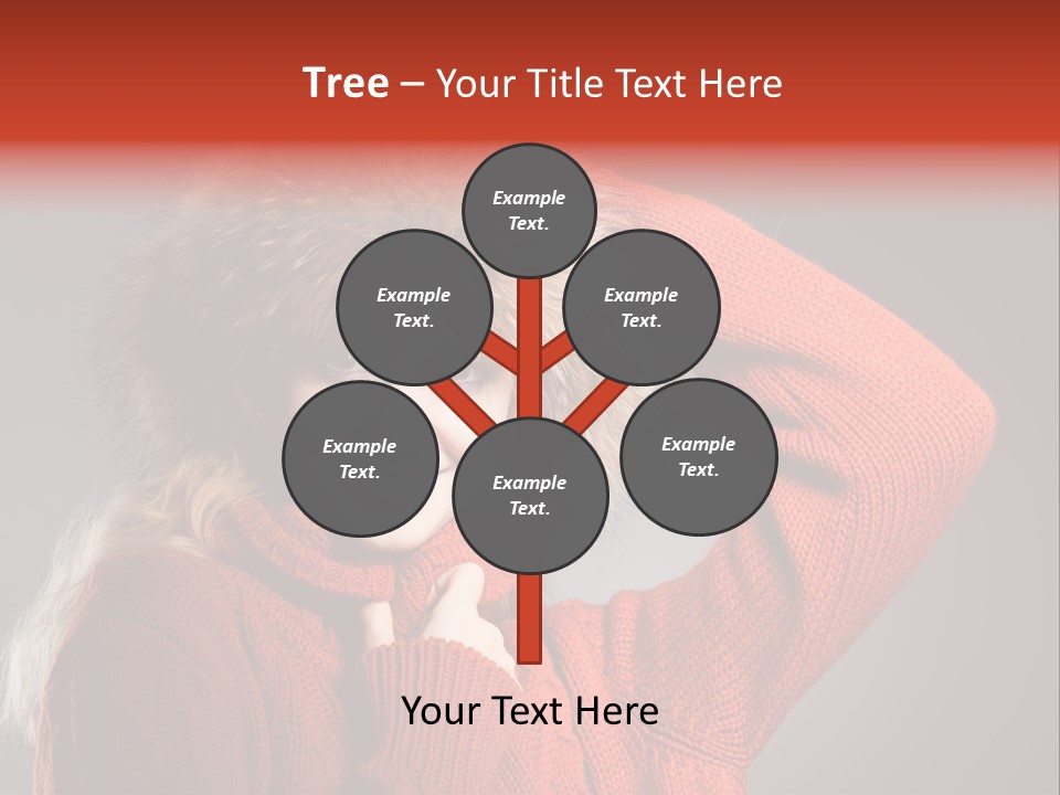 Model  Glad PowerPoint Template