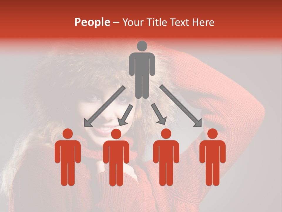 Model  Glad PowerPoint Template