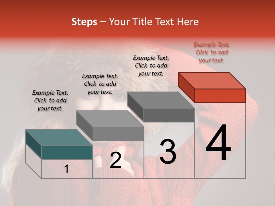 Model  Glad PowerPoint Template