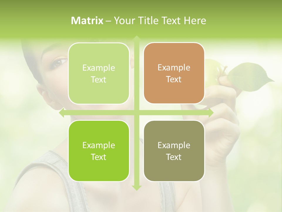 Adult Eating Young PowerPoint Template