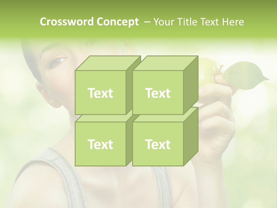 Adult Eating Young PowerPoint Template